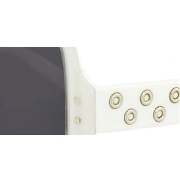 Alaïa 56mm Square Sunglasses white grey - Picture 3 of 9